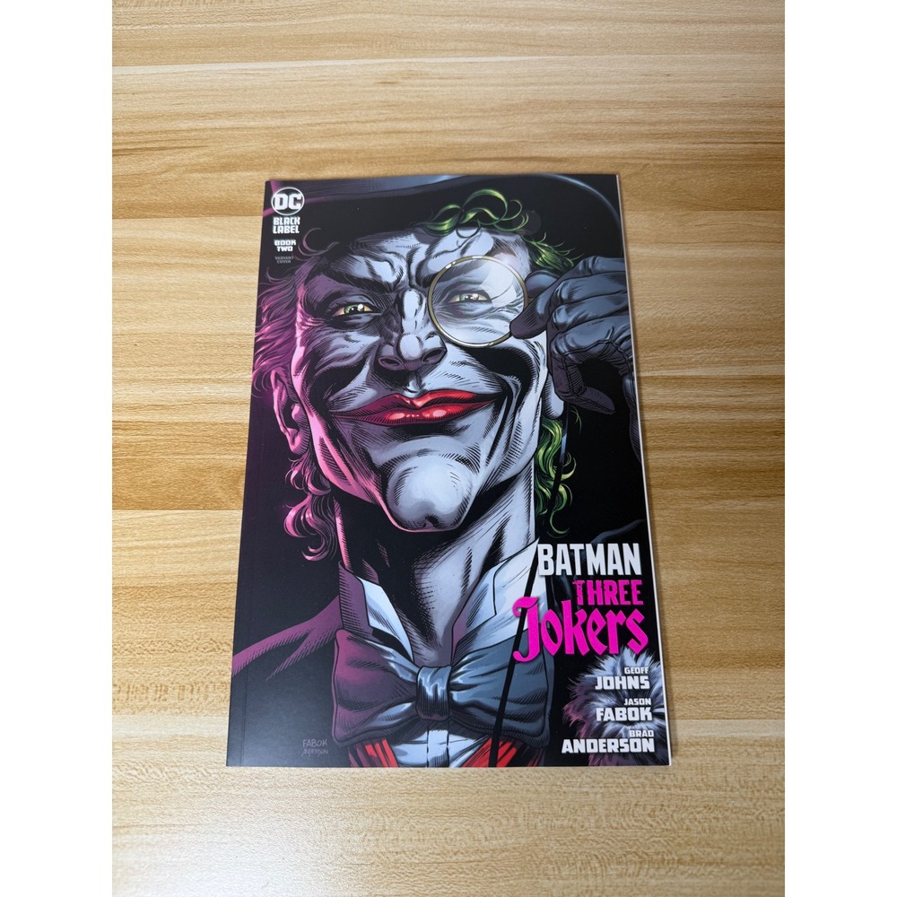 Batman‎ Three Jokers #2 (2020) DC Black Label Comic Book Geoff Johns Jason Fabok